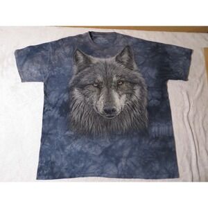 2016 The Mountain Tie Dye Wolf T-Shirt XXL 2XL